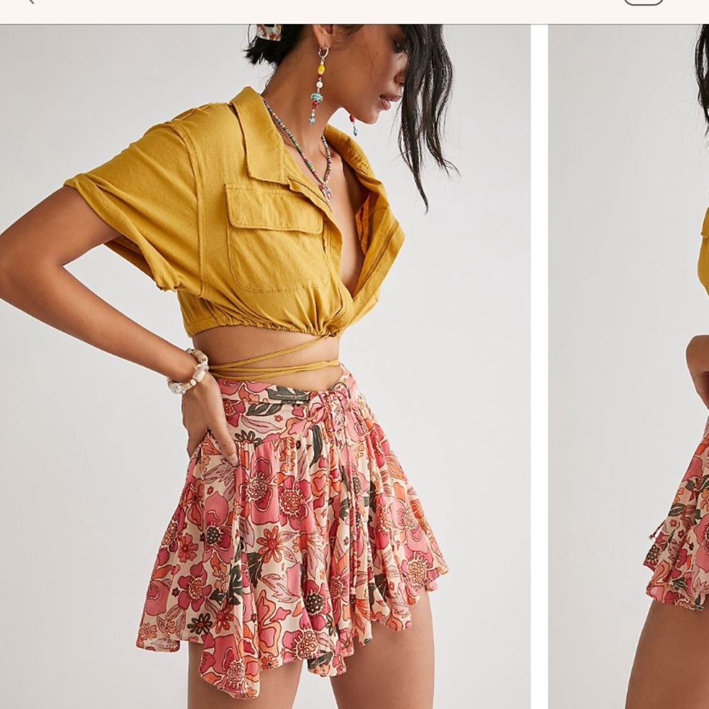 Free People Elle Mini Skort